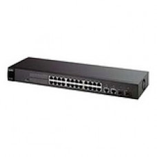 Zyxel Dimension ES-1528 28-Port Managed Ethernet Switch - 24 x 10/100Base-TX, 2 x 10/100/1000Base-T ES1528