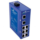 B&B ETN UNMANGED SWITCH 8 PORT 10/100 WT - 8 Ports - 10/100Base-TX - 2 Layer Supported - Redundant Power Supply - Rail-mountableLifetime Limited Warranty - RoHS Compliance ESW208-T