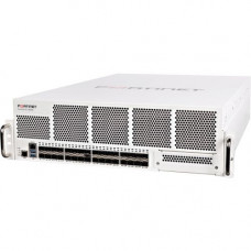 FORTINET FortiCarrier 3800E Network Security/Firewall Appliance - 34 Port - 10GBase-X, 100GBase-X 100 Gigabit Ethernet - USB - 34 - SFP+, QSFP28 - 32 x SFP+ - Manageable - 3U - Rack-mountable FCR-3800E