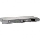 Cp Technologies LevelOne FEP-1611 16-Port Fast Ethernet PoE Switch (246.4W) - 16 Ports - 2 Layer Supported - PoE Ports - Rack-mountable, Desktop FEP-1611