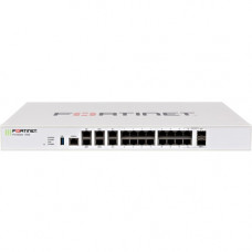 FORTINET FortiGate 100E Network Security/Firewall Appliance - 20 Port - 1000Base-T, 1000Base-X - Gigabit Ethernet - AES (256-bit), SHA-256 - 500 VPN - 21 x RJ-45 - 2 Total Expansion Slots - 3 Year FortiGuard Enterprise Protection - 1U - Rack-mountable FG-