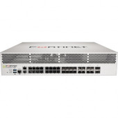 FORTINET FortiGate FG-1101E Network Security/Firewall Appliance - 18 Port - 10/100/1000Base-T, 1000Base-X, 10GBase-X, 40GBase-X - 40 Gigabit Ethernet - AES (256-bit), SHA-256 - 10000 VPN - 18 x RJ-45 - 18 Total Expansion Slots - 5 Year 24x7 FortiCare and 