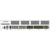 FORTINET FortiGate FG-1801F Network Security/Firewall Appliance - 16 Port - 1000Base-T, 1000Base-X, 40GBase-X, 10GBase-X - 40 Gigabit Ethernet - AES (256-bit), SHA-256 - 10000 VPN - 16 x RJ-45 - 26 Total Expansion Slots - 5 Year 24x7 FortiCare and FortiGu