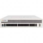 FORTINET FortiGate 2500E Network Security/Firewall Appliance - 32 Port - 10/100/1000Base-T, 10GBase-X - 10 Gigabit Ethernet - AES (256-bit), SHA-256, AES (128-bit) - 32 x RJ-45 - 12 Total Expansion Slots - 2U - Rack-mountable FG-2500E-BDL-USG-980-60