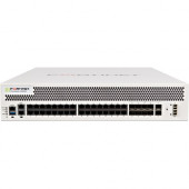 FORTINET FortiGate 2500E Network Security/Firewall Appliance - 32 Port - 10GBase-X, 1000Base-T 10 Gigabit Ethernet - AES (256-bit), SHA-256 - USB - 32 x RJ-45 - 12 - SFP+ - 12 x SFP+ - Manageable - 2U - Rack-mountable, Rail-mountable FG-2500E-LENC-BDL