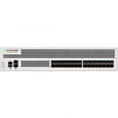 FORTINET FortiGate FG-3100D Network Security/Firewall Appliance - 2 Port - 10GBase-X, 1000Base-X - 10 Gigabit Ethernet - AES (256-bit), SHA-256 - 32 Total Expansion Slots - 5 Year 24X7 FortiCare and FortiGuard Enterprise Protection - 2U - Rack-mountable, 