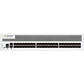 FORTINET FortiGate FG-3200D Network Security/Firewall Appliance - 2 Port - 10GBase-X, 10/100/1000Base-T - 10 Gigabit Ethernet - AES (256-bit), SHA-256 - 30000 VPN - 48 Total Expansion Slots - 5 Year 24x7 FortiCare and FortiGuard Enterprise Protection - 2U