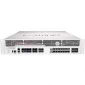 FORTINET FortiGate FG-3301E Network Security/Firewall Appliance - 18 Port - 1000Base-T, 40GBase-X, 10GBase-X, 10GBase-T - 40 Gigabit Ethernet - 16 x RJ-45 - 20 Total Expansion Slots - 2U - Rack-mountable - TAA Compliance FG-3301E-BDL-950-12