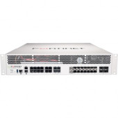 FORTINET FortiGate FG-3301E Network Security/Firewall Appliance - 18 Port - 1000Base-T, 40GBase-X, 10GBase-X, 10GBase-T - 40 Gigabit Ethernet - 16 x RJ-45 - 20 Total Expansion Slots - 2U - Rack-mountable - TAA Compliance FG-3301E