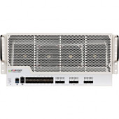 FORTINET FortiGate FG-3960E Network Security/Firewall Appliance - 2 Port - 1000Base-X, 10/100/1000Base-T, 10GBase-X, 40GBase-X, 100GBase-X - 100 Gigabit Ethernet - AES (256-bit), SHA-256 - 30000 VPN - 22 Total Expansion Slots - 1 Year 24x7 FortiCare and F