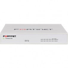 FORTINET FortiGate 60E Network Security/Firewall Appliance - 10 Port - 1000Base-T Gigabit Ethernet - AES (256-bit), SHA-1 - USB - 10 x RJ-45 - Manageable - Desktop FG-60E-POE-BDL-900-36