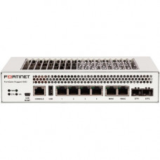 FORTINET FortiGate Rugged 60D Network Security/Firewall Appliance - 6 Port - 1000Base-T, 1000Base-X Gigabit Ethernet - AES (256-bit), SHA-256 - 100 VPN - USB - 6 x RJ-45 - 2 - SFP - 2 x SFP - Manageable - DIN Rail Mountable, Desktop, Wall Mountable FGR-60