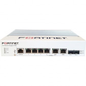 FORTINET FortiGate Rugged FGR-60F-3G4G Network Security/Firewall Appliance - 6 Port - 10/100/1000Base-T, 1000Base-X - Gigabit Ethernet - AES (256-bit), SHA-256 - 100 VPN - 6 x RJ-45 - 2 Total Expansion Slots - Desktop, DIN Rail Mountable, Wall Mountable F