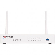 FORTINET FortiWifi 50E Network Security/Firewall Appliance - 7 Port - 1000Base-T Gigabit Ethernet - Wireless LAN IEEE 802.11n - 7 x RJ-45 - Manageable - 3 Year - Desktop FWF50E-2R-BDL-974-36