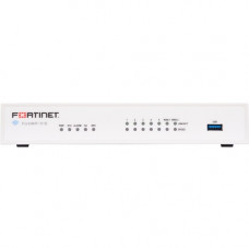 FORTINET FortiWifi FWF-51E Network Security/Firewall Appliance - 7 Port - 10/100/1000Base-T - Gigabit Ethernet - Wireless LAN IEEE 802.11a/b/g/n - AES (256-bit), SHA-256 - 200 VPN - 7 x RJ-45 - Desktop FWF-51E-J