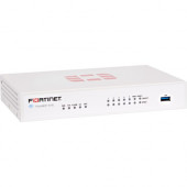 FORTINET FortiWifi FWF-51E Network Security/Firewall Appliance - 7 Port - 10/100/1000Base-T - Gigabit Ethernet - Wireless LAN IEEE 802.11a/b/g/n - AES (256-bit), SHA-256 - 200 VPN - 7 x RJ-45 - 1 Year 24x7 FortiCare and FortiGuard Enterprise Protection - 