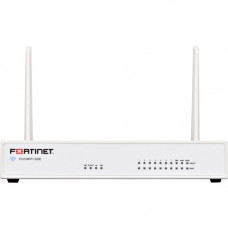 FORTINET FortiWifi FWF-60E Network Security/Firewall Appliance - 10 Port - 1000Base-T - Gigabit Ethernet - Wireless LAN IEEE 802.11ac - AES (256-bit), SHA-256 - 200 VPN - 10 x RJ-45 - 1 Year 24x7 Forticare and Enterprise Protection - Desktop, Wall Mountab