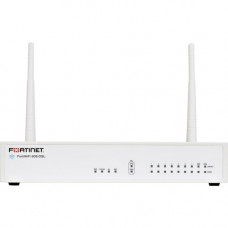 FORTINET FortiWifi FWF-60E-DSL Network Security/Firewall Appliance - 9 Port - 1000Base-T - Gigabit Ethernet - Wireless LAN IEEE 802.11 a/b/g/n/ac - AES (256-bit), SHA-256 - 200 VPN - 9 x RJ-45 - 5 Year 24X7 FortiCare and FortiGuard Enterprise Protection -