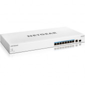 Netgear GS710TUP Ethernet Switch - 10 Ports - Manageable - 3 Layer Supported - Modular - Twisted Pair, Optical Fiber - Rack-mountable - Lifetime Limited Warranty GS710TUP-100NAS