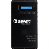 Gefen 4K Ultra HD 8x8 Matrix for HDMI - 4096 x 2160 - 4K - 8 x 8 - 8 x HDMI Out GTB-HD4K2K-848-BLK