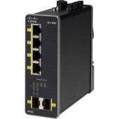 Cisco IE 1000-4P2S-LM Industrial Ethernet Switch - 4 Ports - Manageable - Refurbished - 2 Layer Supported - Modular - Twisted Pair, Optical Fiber - Rail-mountable IE-1000-4P2S-LM-RF