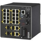 Cisco IE-2000-16TC-G-L Ethernet Switch - 20 Ports - Manageable - Refurbished - 2 Layer Supported - Twisted Pair - Desktop, Rail-mountable - 5 Year Limited Warranty IE-2000-16TC-GL-RF