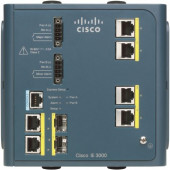 Cisco IE-3000-4TC Ethernet Switch - 4 Ports - Manageable - Refurbished - 2 Layer Supported - Rack-mountable, Wall Mountable, Rail-mountable - 1 Year Limited Warranty IE-3000-4TC-RF