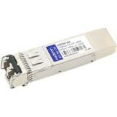 AddOn JC859A Compatible TAA Compliant 10GBase-SR SFP+ Transceiver (MMF, 850nm, 300m, LC, DOM) - 100% compatible and guaranteed to work - TAA Compliance JC859A-AO