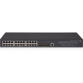 HPE 5130-24G-4SFP+ EI Switch - 24 Ports - Manageable - 10/100/1000Base-T, 10GBase-X - 3 Layer Supported - 1U High - Rack-mountable - Lifetime Limited Warranty JG932A#ABA