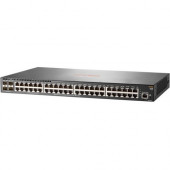 HPE Aruba 2930F 48G 4SFP Switch - 48 Ports - Manageable - Gigabit Ethernet - 1000Base-X, 10/100/1000Base-TX - 3 Layer Supported - Modular - 4 SFP Slots - Twisted Pair, Optical Fiber - 1U High - Rack-mountable, Desktop - Lifetime Limited Warranty - TAA Com