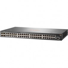 HPE Aruba 2930F 48G 4SFP Switch - 48 Ports - Manageable - Gigabit Ethernet - 1000Base-X, 10/100/1000Base-TX - 3 Layer Supported - Modular - 4 SFP Slots - Twisted Pair, Optical Fiber - 1U High - Rack-mountable, Desktop - Lifetime Limited Warranty - TAA Com