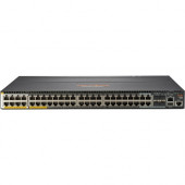 HPE 2930M 40G 8 Smart Rate PoE+ 1-Slot Switch - 48 Ports - Manageable - 3 Layer Supported - Modular - 4 SFP Slots - Optical Fiber, Twisted Pair - Rack-mountable - Lifetime Limited Warranty - TAA Compliance JL323A