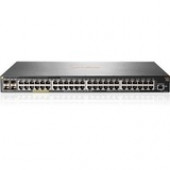 HPE Aruba 2930F 48G PoE+ 4SFP 740W Switch - 48 Ports - Manageable - 3 Layer Supported - Modular - 4 SFP Slots - Twisted Pair, Optical Fiber - 1U High - Rack-mountable - Lifetime Limited Warranty - TAA Compliance JL557A#ABA