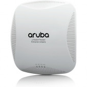 HPE Aruba Instant IAP-215 IEEE 802.11ac 1.30 Gbit/s Wireless Access Point - 5 GHz, 2.40 GHz - MIMO Technology - 1 x Network (RJ-45) - Gigabit Ethernet - Wall Mountable, Ceiling Mountable JW229A