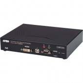 ATEN 2K DVI-D Dual Link KVM over IP Transmitter with PoE - 1 Computer(s) - 2K - 2560 x 2048 Maximum Video Resolution - 1 x Network (RJ-45) - 3 x USB - 2 x DVI - Desktop, Rack-mountable KE6912T