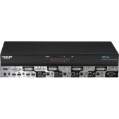 Black Box ServSwitch KV2008A KVM Switch - 8 Computer(s) - 2560 x 1600 - 12 x USB - 9 x DVI - Rack-mountable - TAA Compliance KV2008A