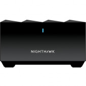 Netgear Nighthawk MK63S IEEE 802.11ac Ethernet Wireless Router - 2.40 GHz ISM Band - 5 GHz UNII Band - 4 x Antenna(4 x Internal) - 225 MB/s Wireless Speed - 1 x Network Port - 1 x Broadband Port - Gigabit Ethernet - Desktop MK63S-100NAS