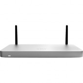 Cisco Meraki MX68W IEEE 802.11a/b/g/n/ac Ethernet Wireless Router - 2.40 GHz ISM Band - 5 GHz UNII Band(2 x External) - 450 Mbit/s Wireless Speed - 10 x Network Port - USB - Gigabit Ethernet - VPN Supported - Desktop, Wall Mountable - TAA Compliance MX68W