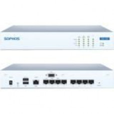 Sophos XG 135w Network Security/Firewall Appliance - 8 Port - 10/100/1000Base-T Gigabit Ethernet - Wireless LAN IEEE 802.11ac - USB - 8 x RJ-45 - Manageable - 1U - Rack-mountable, Desktop NA1D1CSUS