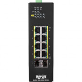 Tripp Lite NGI-S08C2POE8 Ethernet Switch - 8 Ports - Manageable - Gigabit Ethernet - 10/100/1000Base-T, 100Base-FX, 1000Base-X, 1000Base-SX/LX - TAA Compliant - 2 Layer Supported - Modular - 2 SFP Slots - 13 W Power Consumption - 240 W PoE Budget - Optica