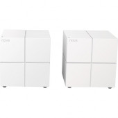 Tenda Nova MW6 IEEE 802.11ac 1.17 Gbit/s Wireless Access Point - 2.40 GHz, 5 GHz - MIMO Technology - Beamforming Technology - 2 x Network (RJ-45) - Desktop - 2 Pack NOVA MW6(2-PACK)