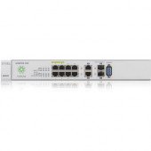 Zyxel NSW100-10P Ethernet Switch - 10 Ports - Manageable - 2 Layer Supported - Modular - Twisted Pair, Optical Fiber - Rack-mountable NSW100