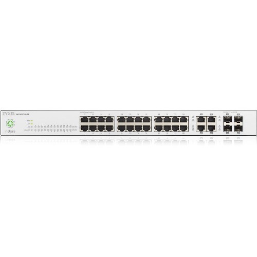 Zyxel 24-port GbE Nebula Cloud Managed Switch - 28 x Gigabit