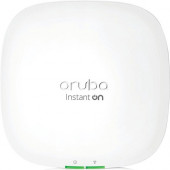HPE Aruba Instant On AP22 802.11ax 1.66 Gbit/s Wireless Access Point - 2.40 GHz, 5 GHz - MIMO Technology - 1 x Network (RJ-45) - Gigabit Ethernet - PoE Ports - 10.10 W - Wall Mountable, Ceiling Mountable, Rail-mountable - TAA Compliance R6M49A