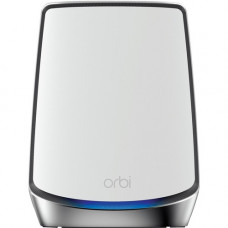 Netgear Orbi RBS850 802.11ax 5.86 Gbit/s Wireless Access Point - 2.40 GHz, 5 GHz - MIMO Technology - 4 x Network (RJ-45) - Gigabit Ethernet - Desktop - 1 Pack RBS850-100NAS