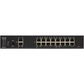 Cisco RV345P Router - 18 Ports - PoE Ports - Management Port - SlotsGigabit Ethernet - Rack-mountable RV345P-K9-NA