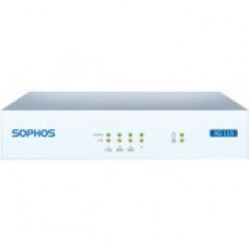 Sophos XG 115W Network Security/Firewall Appliance - 4 Port - 1000Base-T, 1000Base-X - Gigabit Ethernet - Wireless LAN IEEE 802.11n - 4 x RJ-45 - Rack-mountable, Desktop XS1B13SEK