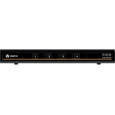 Vertiv Cybex SC800 Secure Desktop KVM | 4 Port Single-Head | DP in/DP out - 4K UHD | NIAP PP 3.0 Compliant | Audio/USB | Secure Isolated Channels | 3-Year Full Coverage Factory Warranty - Optional Extended Warranty Available SC840DP-001