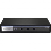 Vertiv Cybex Secure 4K UHD KVM 4-Port DisplayPort DH NIAP EAL4+ TAA - 4 Computer(s) - 1 Local User(s) - 3840 x 2160 - 2 x PS/2 Port - 6 x USB - 2 x HDMI - Desktop - 8 x DisplayPort SC940D-001