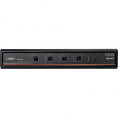 VERTIV Cybex SC940DPHC-400 KVM Switchbox - 4 Computer(s) - 3840 x 2160 - 10 x USBHDMI - 4 x DisplayPort - TAA Compliance SC940DPHC-400